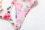 Zebra Flower Low Rise Sexy Thong Women Underwear Briefs Panties Luxury Metal Buckle G String Seamless Bikini Girls Female Panty