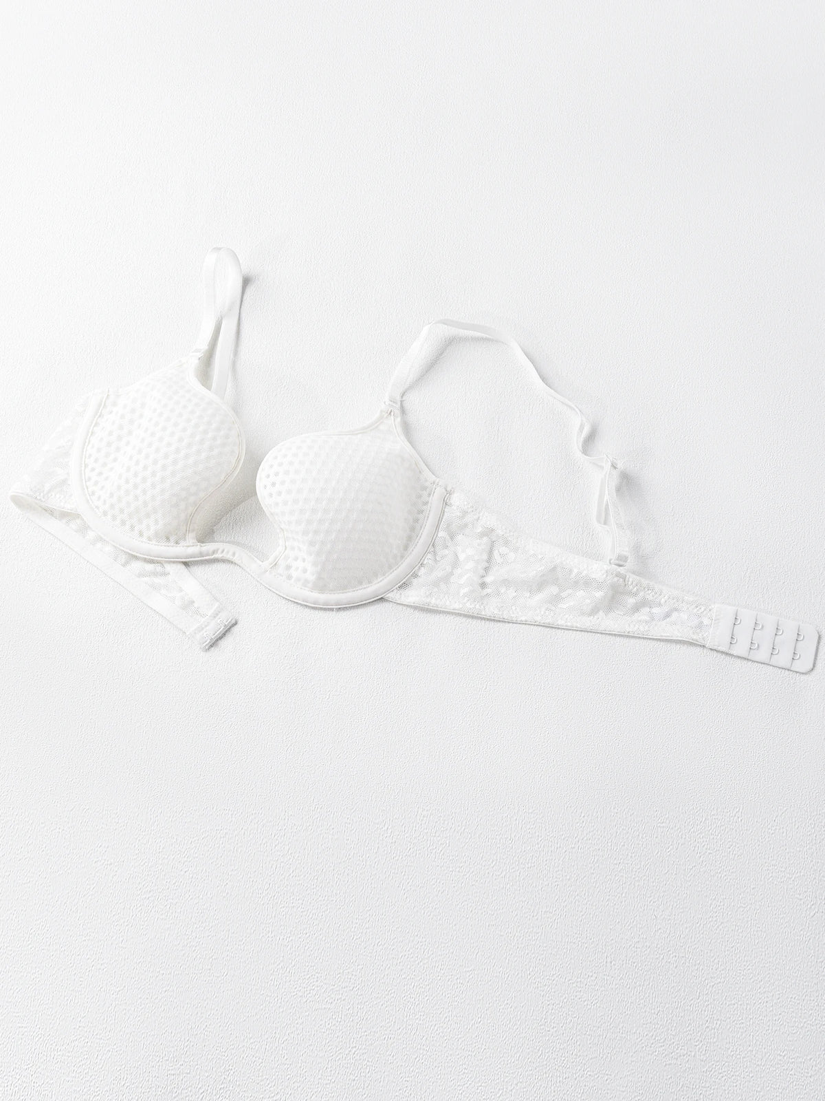 Sexy U-shaped spacer bra thin mesh Breathable underwear underwire comfortable stylish Lingerie bralette