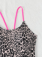 2026 Leopard Swimsuit One Piece String Backless Monokini Swimwear Women Sexy Bathers Bathing Swimming Swim Suit Female Beachwear