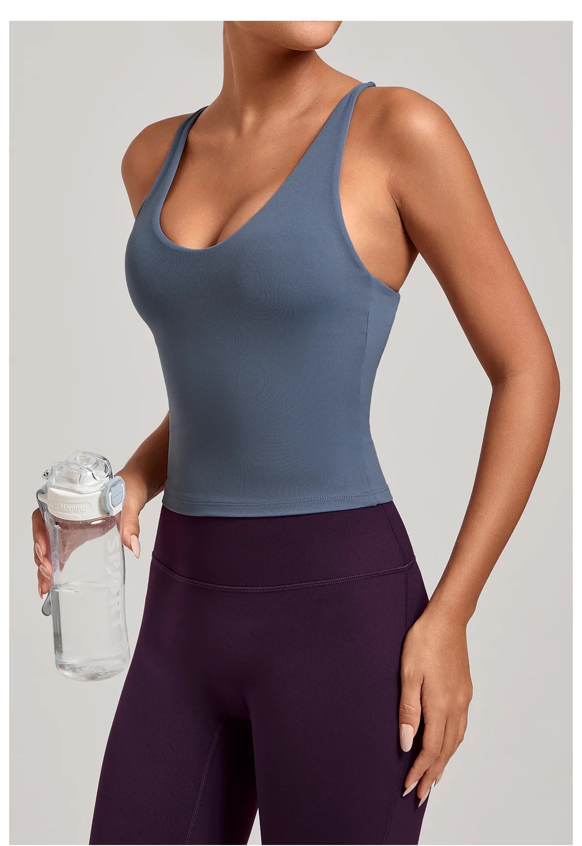 Women Sports Yoga Vest With Cross Shoulder Straps Quick Drying Sexy Yoga Bra Gym Breathablefitness Push Up Training Sports Vest
