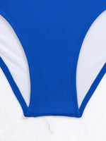 2025 Patchwork Sport One Piece Swimsuit Blue Black Swimwear Women Professional Sport Bathing Suit Surfing Korean Swimming Suit