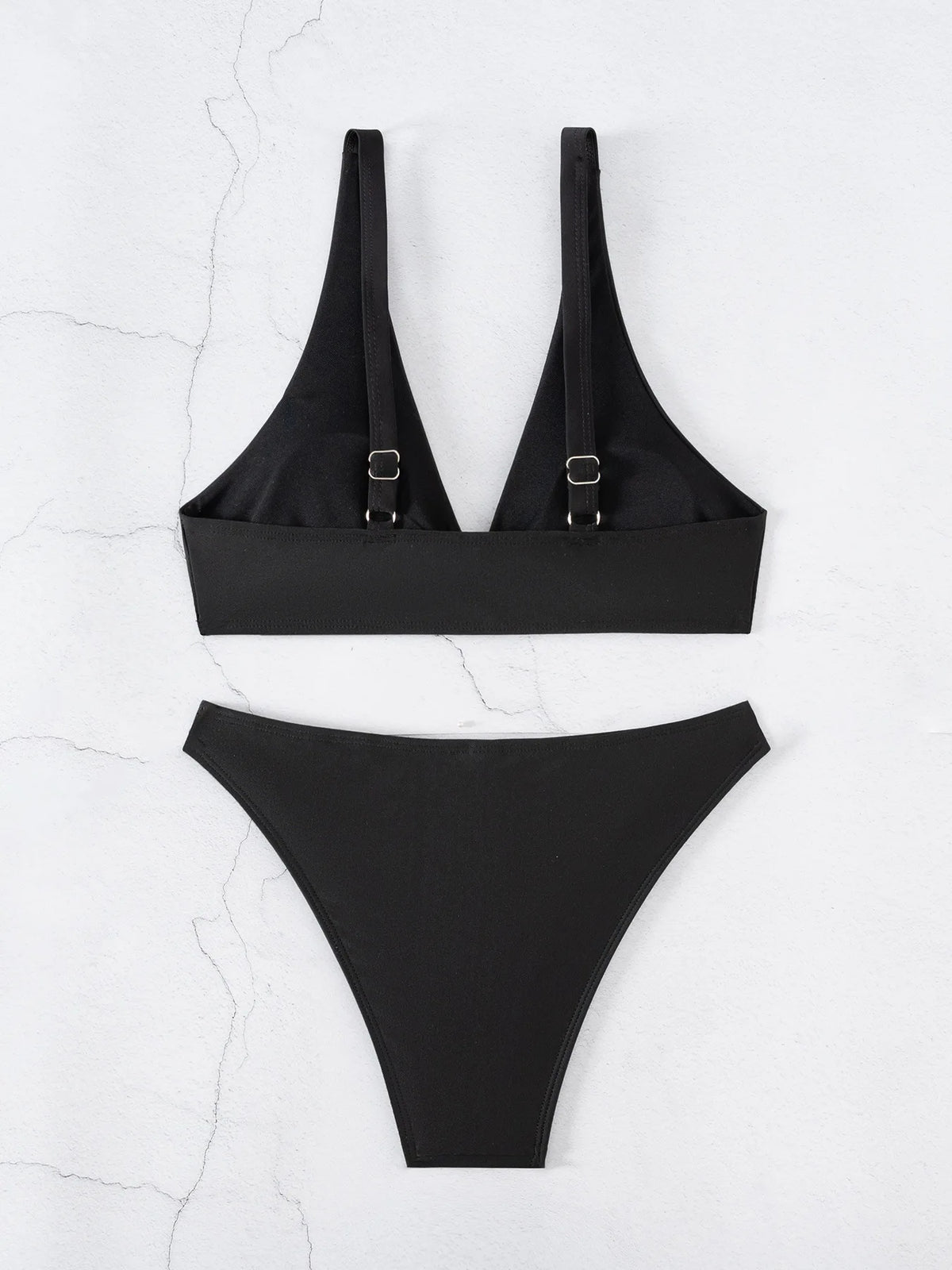 ZTVitality Sexy Black Bikini Set 2025 Biquini New Arrival Push Up Swimsuit Women's Swimwear Summer Beachwear Moda Praia Feminina
