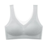 Women's Ultra Thin Ice Silk Net Yarn Bra with Removable Breathable Pads And Elastic Shoulder Straps for Comfortable Wear