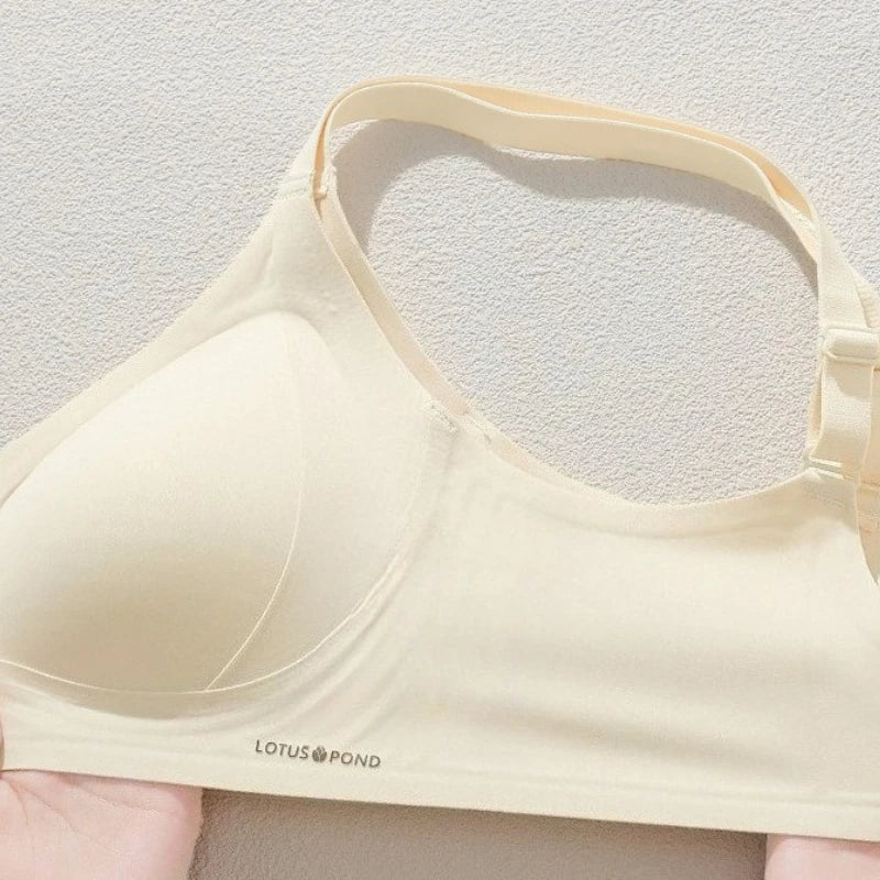 Double Lift Soft Support Bra for Women Seamless Anti-Sag Lightweight Push-Up Lingerie Comfort Underwear Sport Everyday Bras