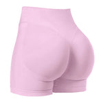Women Sexy High Waisted Yoga Shorts Fashionable and Running Fitness Pants Summer Solid Color Yoga Leggings