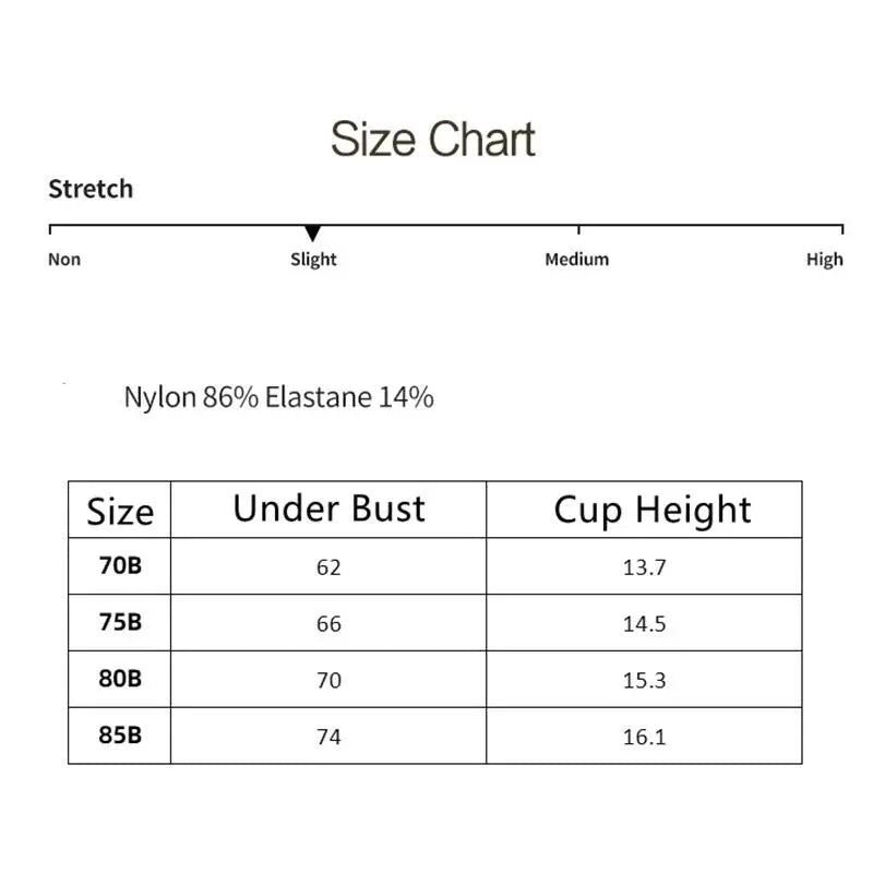 Women's Sexy Gathering Bra with Detachable Shoulder Strap Seamless Steel Ring Brassiere Solid Color Bralette Lingerie
