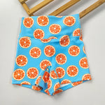 Women Dopamine Printed Quick Dry Yoga Shorts High Stretch Fitness Training Sports Shorts