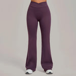 Women's Pilates Straight Yoga Pants Leggings Versatile Loose Wide-Leg Running Sports Fitness Hip-Lifting High Waist Trousers