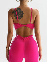 New Breathable Sports Bra Anti-Sweat Fitness Top Women Seamless Yoga Bra Shockproof Crop Top Push Up Sport Bra Gym Workout Top
