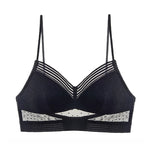 Sexy Backless Bra U-Shaped Beautiful Back Sling Underwear for Women Thin Section Seamless Brassiere Small Chest Gathered Bras