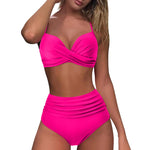 Womens Long Board Shorts Women High Waisted Bikini Sexy Push Up Two Piece Swimsuits Swimsuit Tops for Women with Underwire