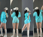 Shorts Low Ribbed Band Gym Shorts Women Workout Clothes Scrunch Bum Seamless Shorts Yoga Biker Sports Shorts