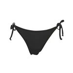 Women Summer Side Tie Bikini Bottoms Triangle Cut Swimwear Quick Dry Solid Color Beachwear For Pool Vacation Swimming Trunks