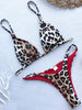 2025 Sexy Leopard Brazilian Bikini Women Swimsuit Female Thong Swimwear Two Pieces Bikini Set Mini Micro Bathing Suit Swim Lady