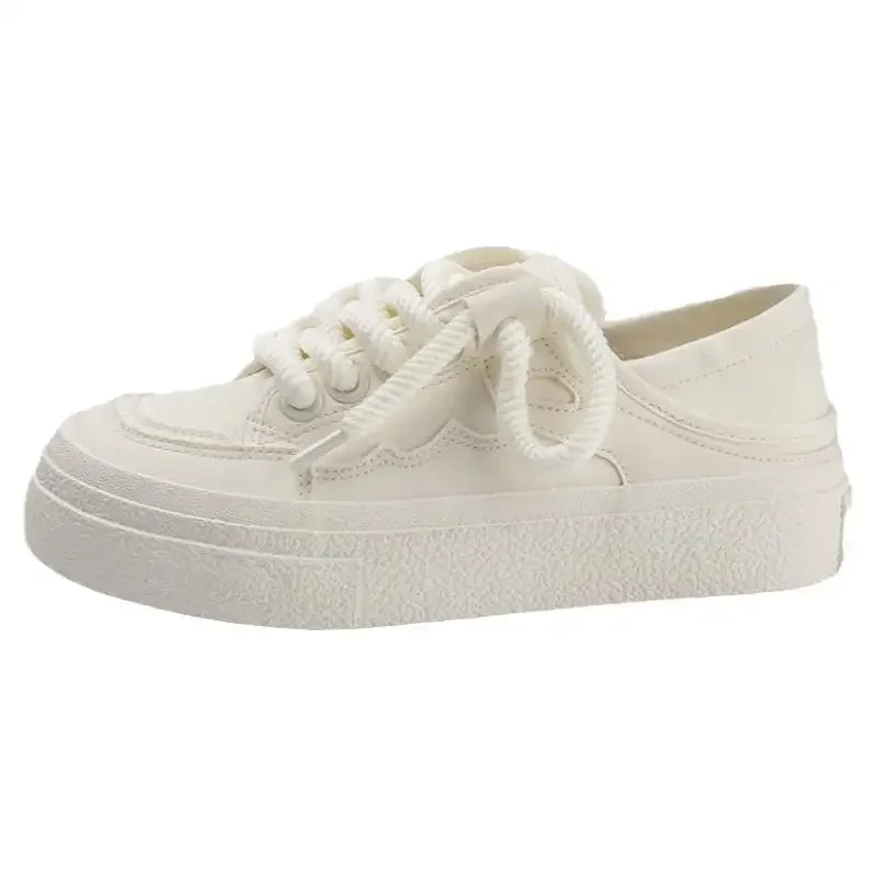 Women's Shoes WhiteNew Canvas Shoes Breathable Comfortable Platform Outdoor Casual Sports Shoes Zapatillas De Mujer