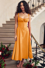 Sexy Low Cut Spaghetti Strap Maxi Dresses For Women Color Flower Printed Chest Wrap Bowknot Leace-up Long Dress Elegant Vestidos
