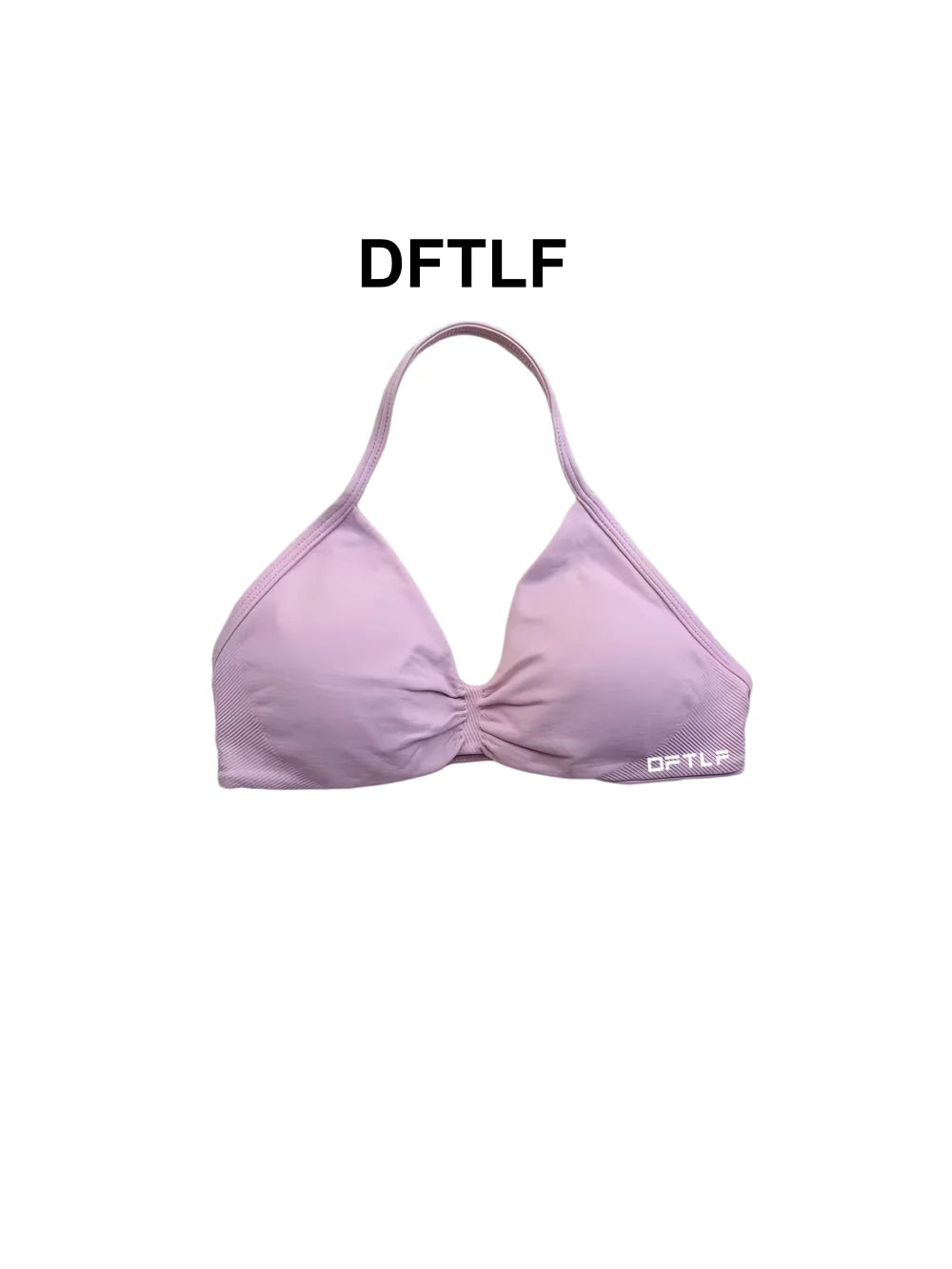 DFTLF Impact Strappy Bra Women Seamless Gym Underwear High Support Halter Sexy Sports Clothing Push-up Yoga Workout Tank Top