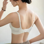 Push-Up Bras For Women Seamless Underwear Non-Wire Bralette Female Sexy Lingerie Deep V-neck Brassiere Solid Color Intimates