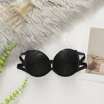 Women's sexy lingerie shoulder strap anti slip transparent dual-use bra with steel ring gathering push up bra A2150