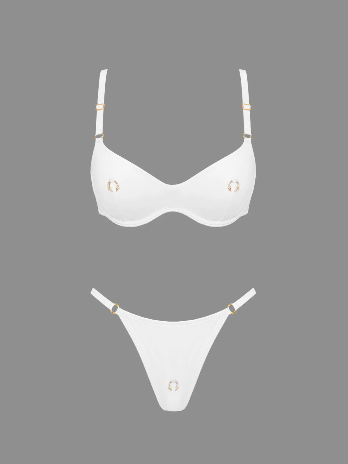 2026 Sexy Ring Bikini Women Swimsuit Female Swimwear Bandeau Biquini Thong Bathing Suit Swimming Suits Halter Bodysuit Beachwear