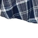 High Waist A-Line Skirt Women Midi Skirt Plaid Print Large Hem Design Autumn Winter Skirt Streetwear