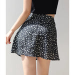 2026 Summer New Retro Vacation Style Small Floral Half Skirt High Waisted Wrap Buttocks Elegant Sweet Slim Short Skirt 06AH