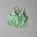 Women's Mesh Yoga Sports Camisole Vest Beautiful Back Pilates Training Outerwear Top Fake Two-Piece Sports Bra Design