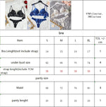 Floral Valentine Charming Brief Panty Underwear Sexy Nighty Fancy V Underwear Brief Set for Lady
