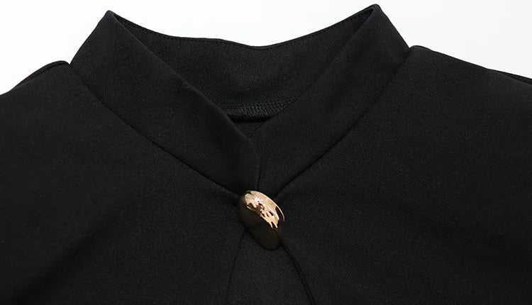 Ahagaga Fashion Women's Mini Dress Solid Hollow Out Regular Long Sleeves Sheath Bodycon Sexy Club Basic Casual Streetwear Female