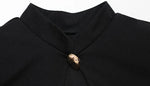 Ahagaga Fashion Women's Mini Dress Solid Hollow Out Regular Long Sleeves Sheath Bodycon Sexy Club Basic Casual Streetwear Female