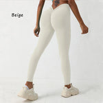 DIAS FIT JOY Women's Yoga pants back V-waist buttocks lifting pants high waist sports and fitness pants sports pants