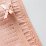 5Pcs/Set Cotton Briefs Women Panties Sexy Lingerie Women's Underpants Low Waist Panty Comfy Breathable Seamless Underwear