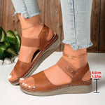 Women's Summer Wedge Sandals 2026 New Fashion Comfortable Beach Ladies Light Casual Thick Soled Sandals for Women