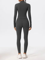 Hearuisavy Summer Ultra-Soft Fabrics Tight Sports Jackets Women Zipper Gym Yoga Clothes Female Quick-Dry Long Sleeve Sportswear