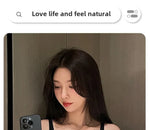 MOYISU Japanese Milk-Skin Bralette - Wireless Summer Bras for Small Chest Traceless Lift Soft Jelly Support Back Tuck Technology