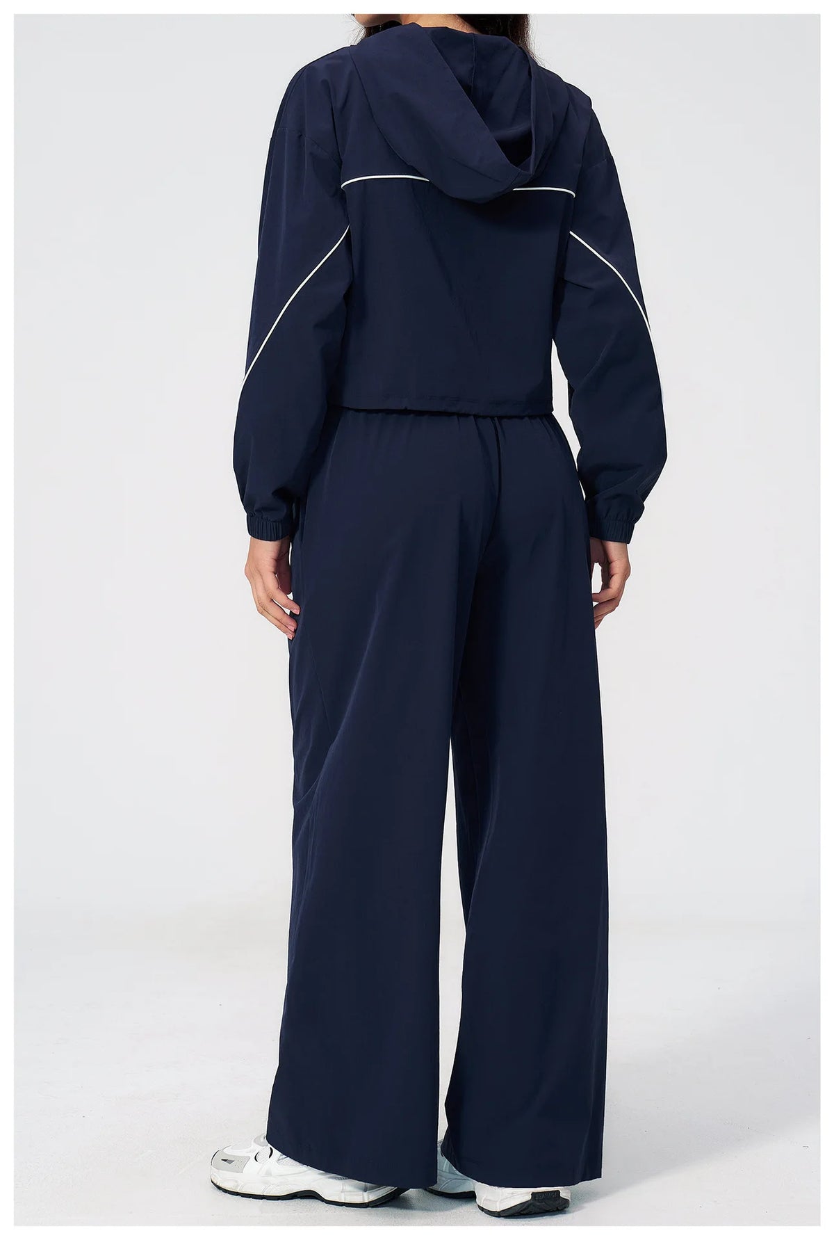 Outdoor Cool Sun Protection Yoga Sets Women UV Resistant Skin Quick Drying Long Sleeve Hoodies Pocket Pants Running Fitness Suit