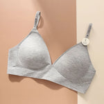 Push Up Bras For Women Non-wire Brassiere Soft Comfy Letter Straps Top Sexy Lingerie U-shaped Back Seamless Underwear Intimates