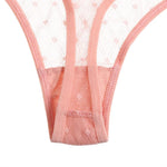 Fashion Hollow Out Underwear Sexy Thongs Invisible Low-Waist Panties for Women Seamless Breathable Lingerie Briefs Lace G-String