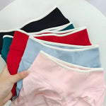 Women's High-Waisted Seamless Yoga Sports Shorts Hip-Lifting Knitted Peach Pants Summer Training Fitness Wear