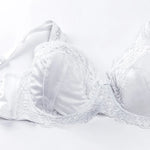 Plus Size E F G H I Cup Womens Bra Lace Brassiere Support Underwire Mesh Thin Large Adjusted-straps BH