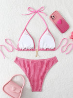 Sexy Women's Swimsuit Two-piece Bikinis Sets Two-piece Beach Trend Bikini 2026 Female Swimwear for Bathing Suit Woman Beachwear