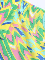 Foridol Paisley Print Shirt Dress Elegant Autumn Spring Green Dress Floral Print Boho Female Maxi Dress Long Sleeve Vestido 2025