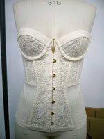 Spicy Girl Sexy Tight Corset Sexy Lace Hollow Out Sleeveless Strapless Tube Top 2025 Summer Fashion Women Street Trendy Tanks
