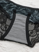 Women's sexy embroidered lace lingerie set with steel rims gathered push ups and underwear comfortable fit set A3185