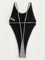 Sexy Extreme G String Mini Micro Thong Women Swimwear One Piece Swimsuit Female Backless Monokini Bather Bathing Suit Swim Lady