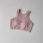Women's Quick Drying Breathable Yoga Sports Vest I-Shaped Back Sports Bra Fitness Bra Chest Cushion Support