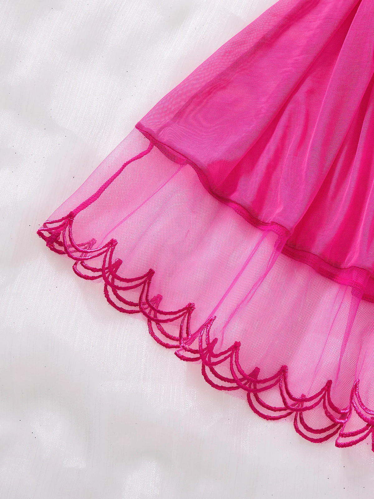 Sweetheart Limited Edition Pink Hearted Sleeping Dress Set-Lightweight sheer embroidered halter dress for sex home wear ZA825181