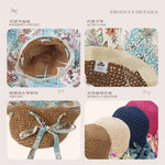 Korean style sun hat with large brim sun protection hat for women with sun visor and fisherman hat