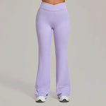 Women's Pilates Straight Yoga Pants Leggings Versatile Loose Wide-Leg Running Sports Fitness Hip-Lifting High Waist Trousers