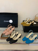 Summer Closed Toe Sandals Buckle Strap Summer Heels Mary Jane Thick Heels French Shallow Lolita Sandals OL Dress Shoes New 2026